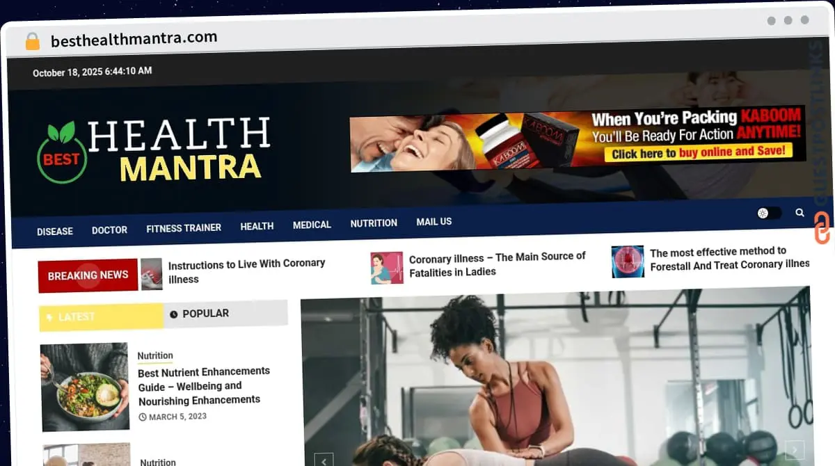 Publish Guest Post on besthealthmantra.com