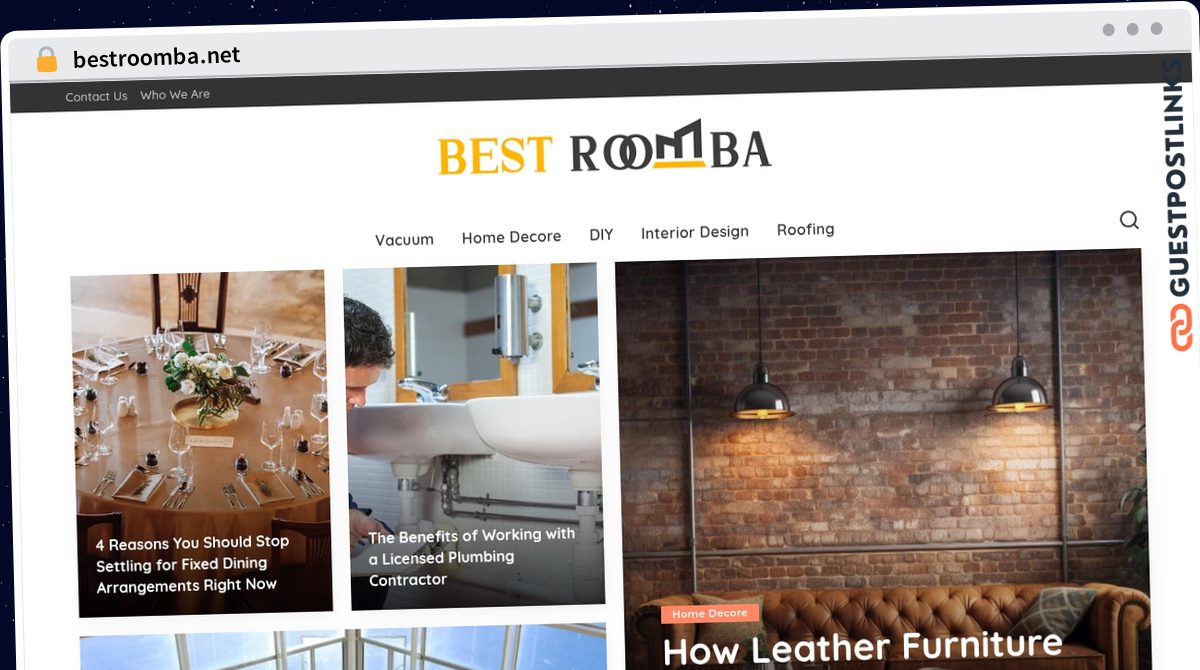 Publish Guest Post on bestroomba.net