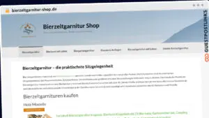 Publish Guest Post on bierzeltgarnitur-shop.de