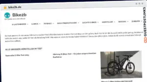 Publish Guest Post on bike2b.de
