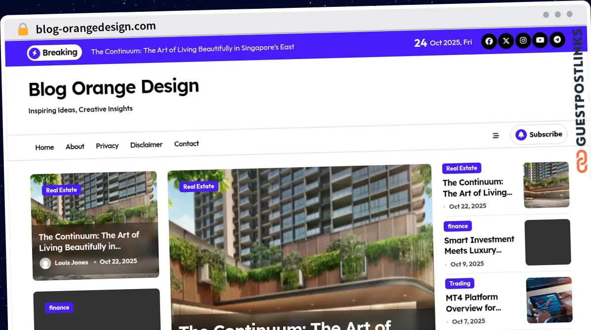 Publish Guest Post on blog-orangedesign.com
