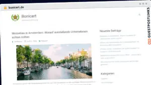 Publish Guest Post on bonicert.de
