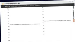 Publish Guest Post on businessemployed.com