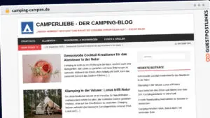 Publish Guest Post on camping-campen.de