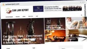 Publish Guest Post on canlawreport.com