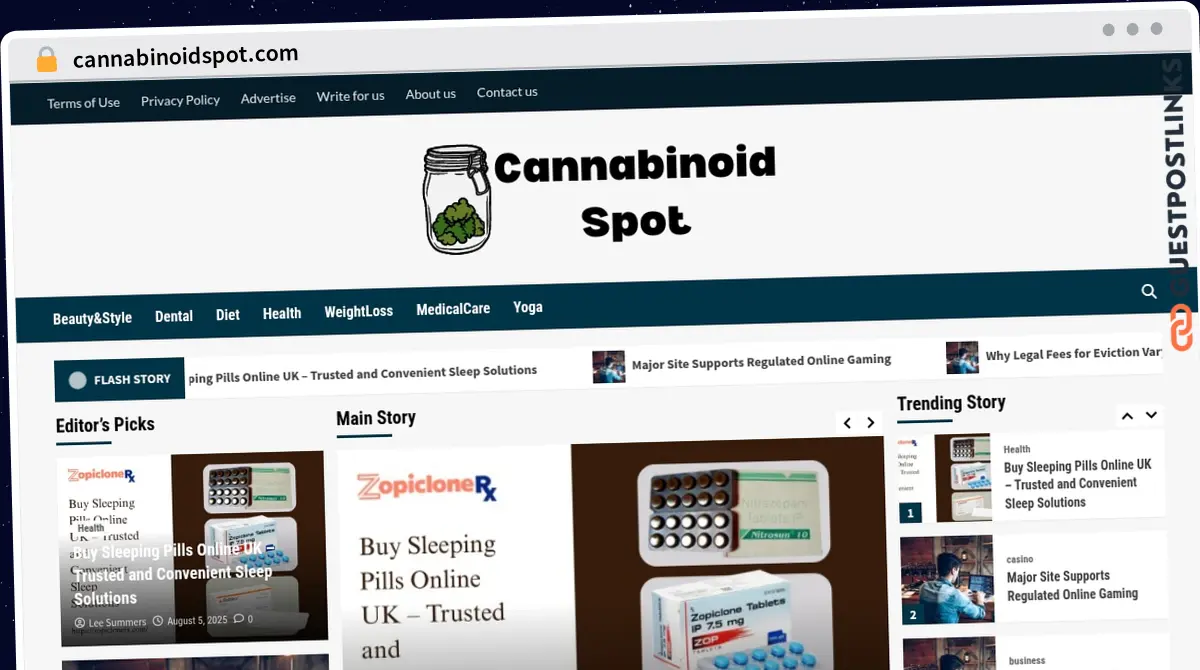 Publish Guest Post on cannabinoidspot.com