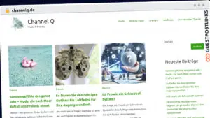 Publish Guest Post on channelq.de