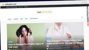 Publish Guest Post on ckfhealth.com