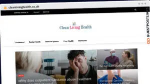 Publish Guest Post on cleanlivinghealth.co.uk