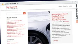 Publish Guest Post on contisoccerworld.de