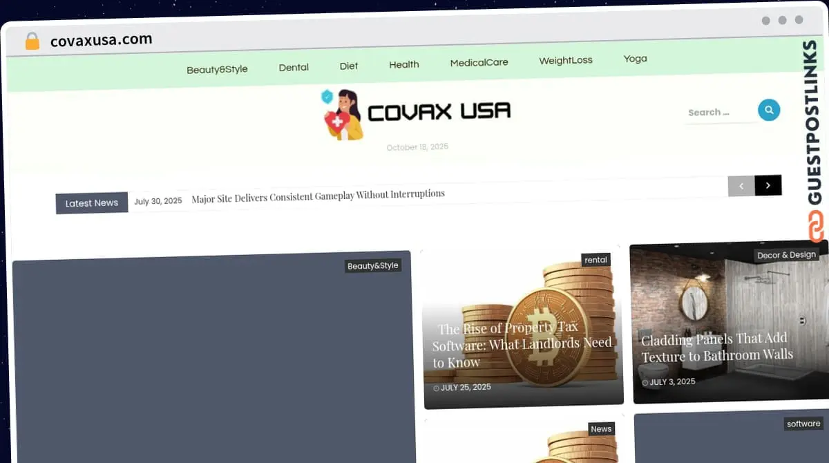 Publish Guest Post on covaxusa.com