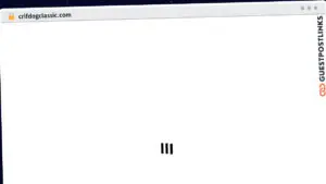 Publish Guest Post on crifdogclassic.com