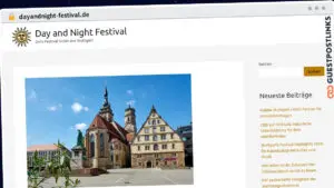 Publish Guest Post on dayandnight-festival.de