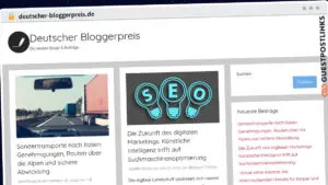 Publish Guest Post on deutscher-bloggerpreis.de