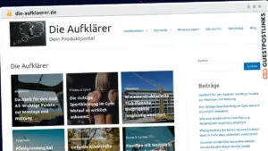 Publish Guest Post on die-aufklaerer.de