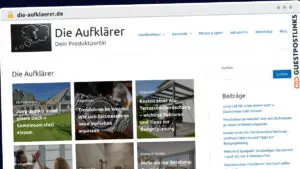Publish Guest Post on die-aufklaerer.de
