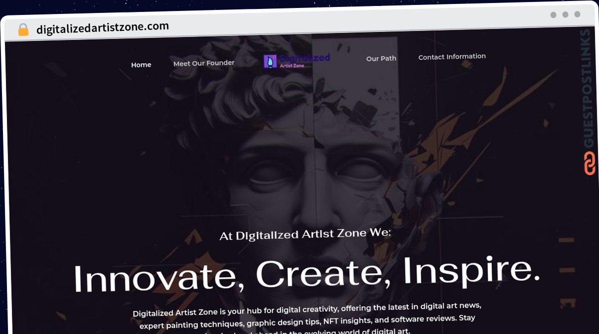 Publish Guest Post on digitalizedartistzone.com