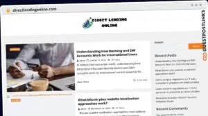 Publish Guest Post on directlendingonline.com