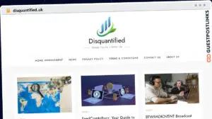 Publish Guest Post on disquantified.uk