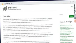 Publish Guest Post on dortmint.de