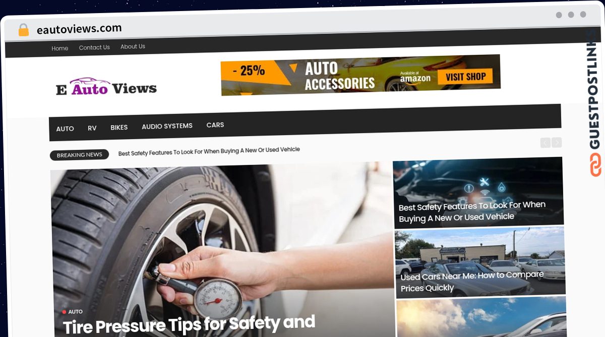 Publish Guest Post on eautoviews.com