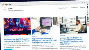 Publish Guest Post on egsr.eu