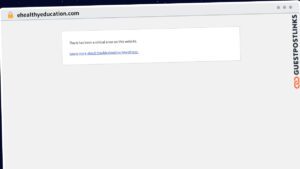 Publish Guest Post on ehealthyeducation.com