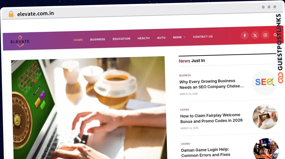 Publish Guest Post on elevate.com.in