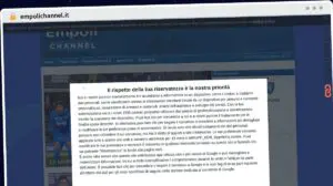 Publish Guest Post on empolichannel.it