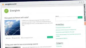 Publish Guest Post on energivie.eu/en