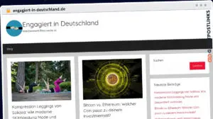 Publish Guest Post on engagiert-in-deutschland.de