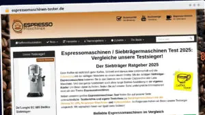 Publish Guest Post on espressomaschinen-tester.de