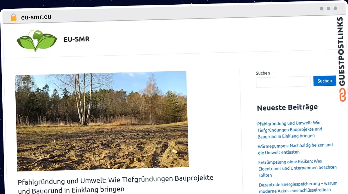 Publish Guest Post on eu-smr.eu