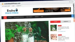 Publish Guest Post on evolvehealthfitness.com