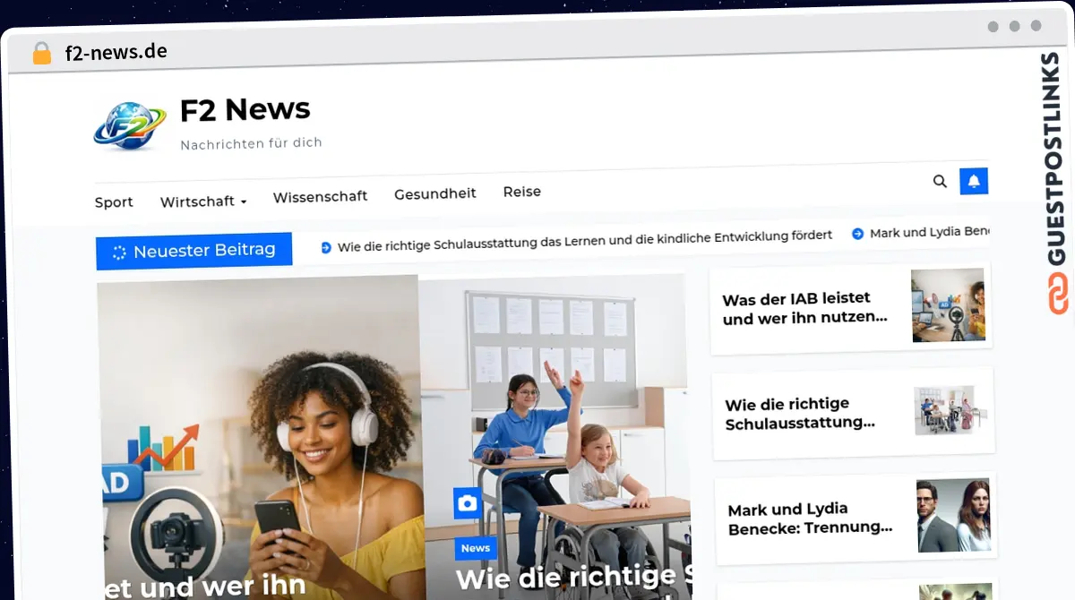 Publish Guest Post on f2-news.de