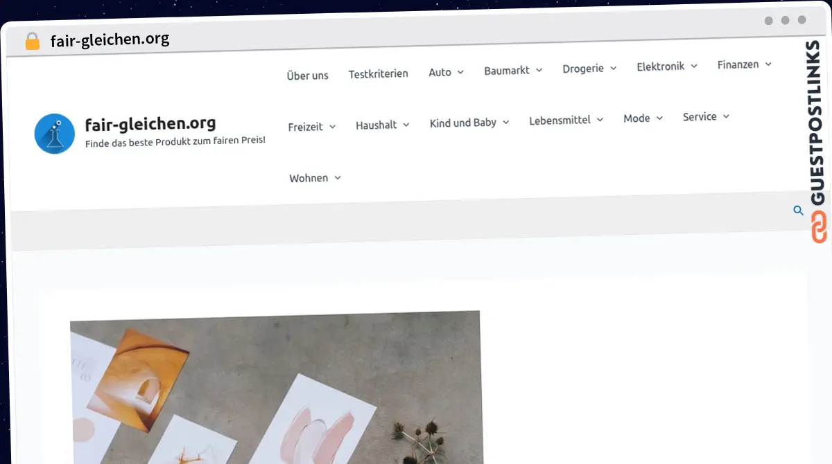 Publish Guest Post on fair-gleichen.org