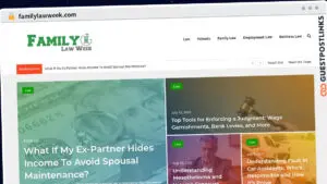 Publish Guest Post on familylawweek.com