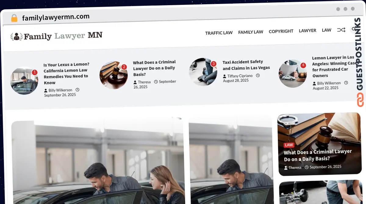 Publish Guest Post on familylawyermn.com