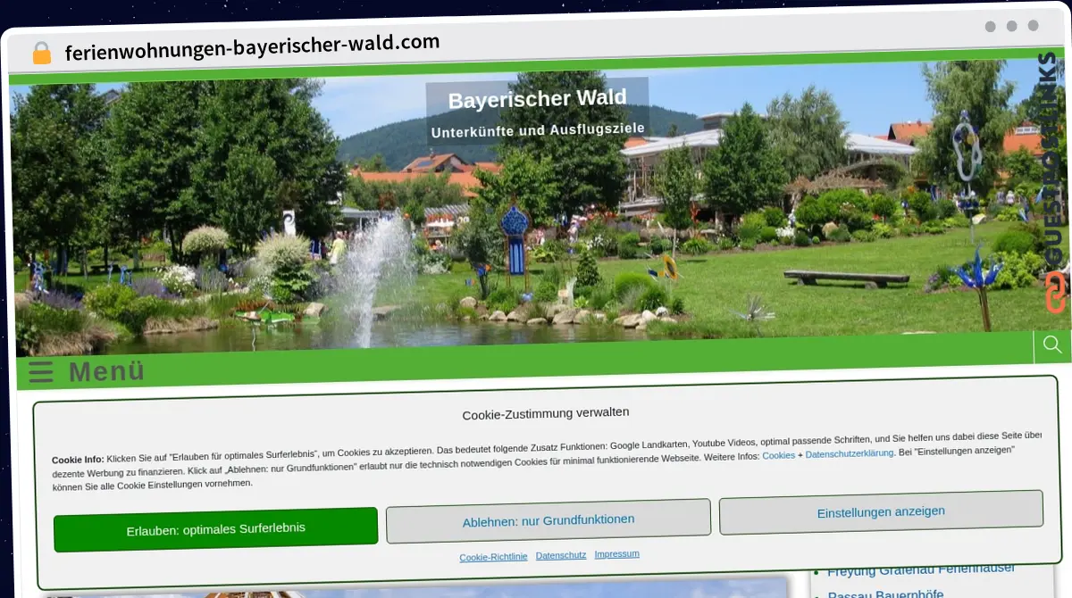 Publish Guest Post on ferienwohnungen-bayerischer-wald.com