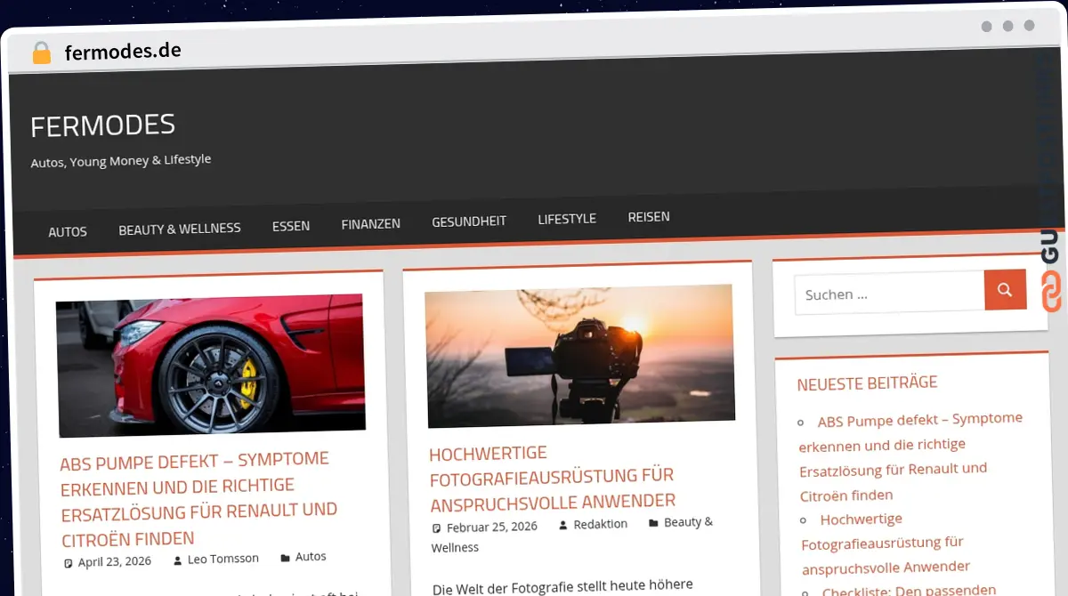 Publish Guest Post on fermodes.de