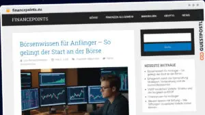 Publish Guest Post on financepoints.eu