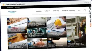 Publish Guest Post on firstcolonyattorney.com
