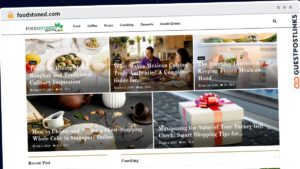 Publish Guest Post on foodstoned.com
