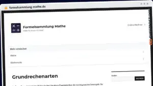 Publish Guest Post on formelsammlung-mathe.de