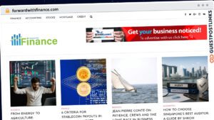 Publish Guest Post on forwardwithfinance.com
