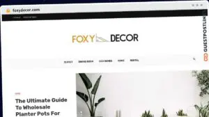 Publish Guest Post on foxydecor.com