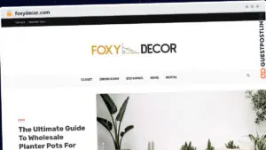 Publish Guest Post on foxydecor.com