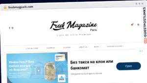Publish Guest Post on freshmagparis.com