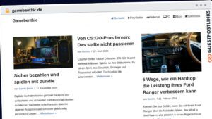 Publish Guest Post on gamebenthic.de
