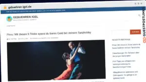 Publish Guest Post on gebuehren-igel.de